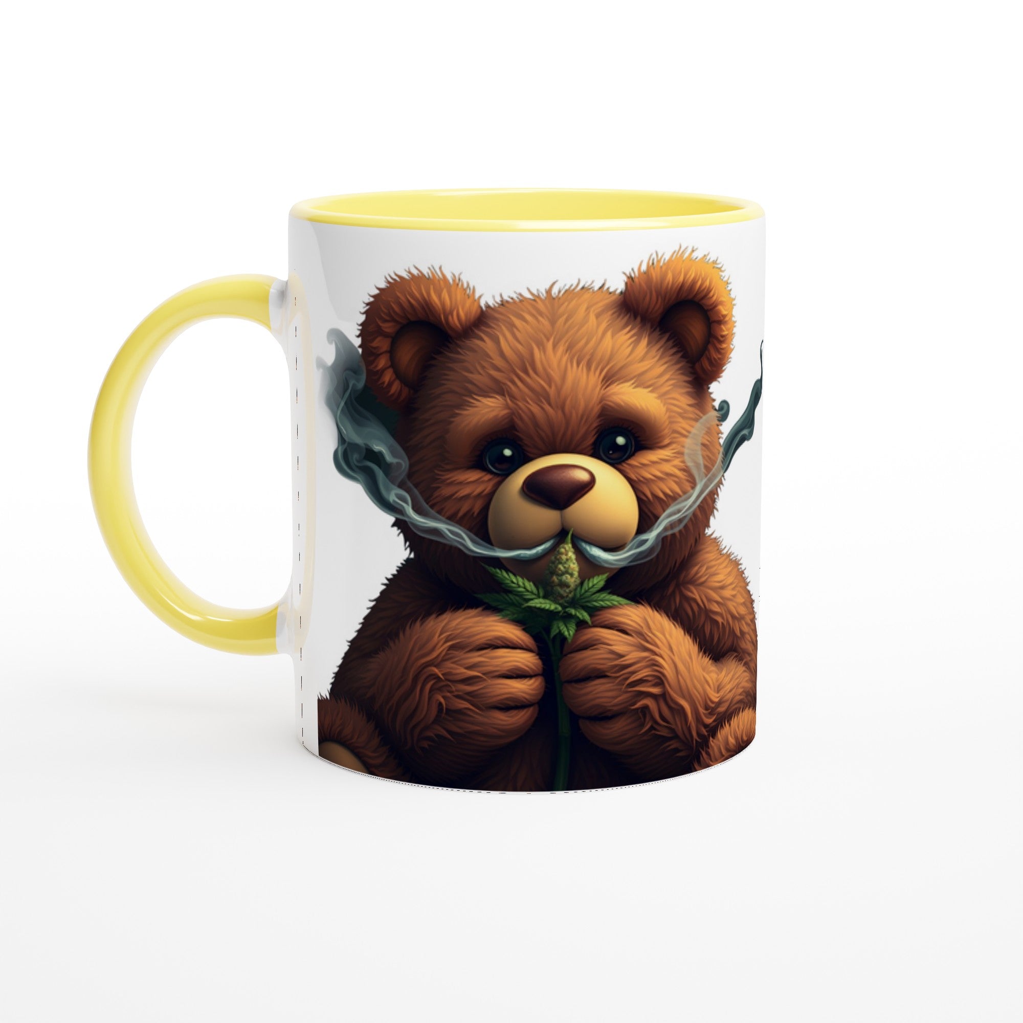 Blazed Beard White 11oz Ceramic Mug with Color Inside