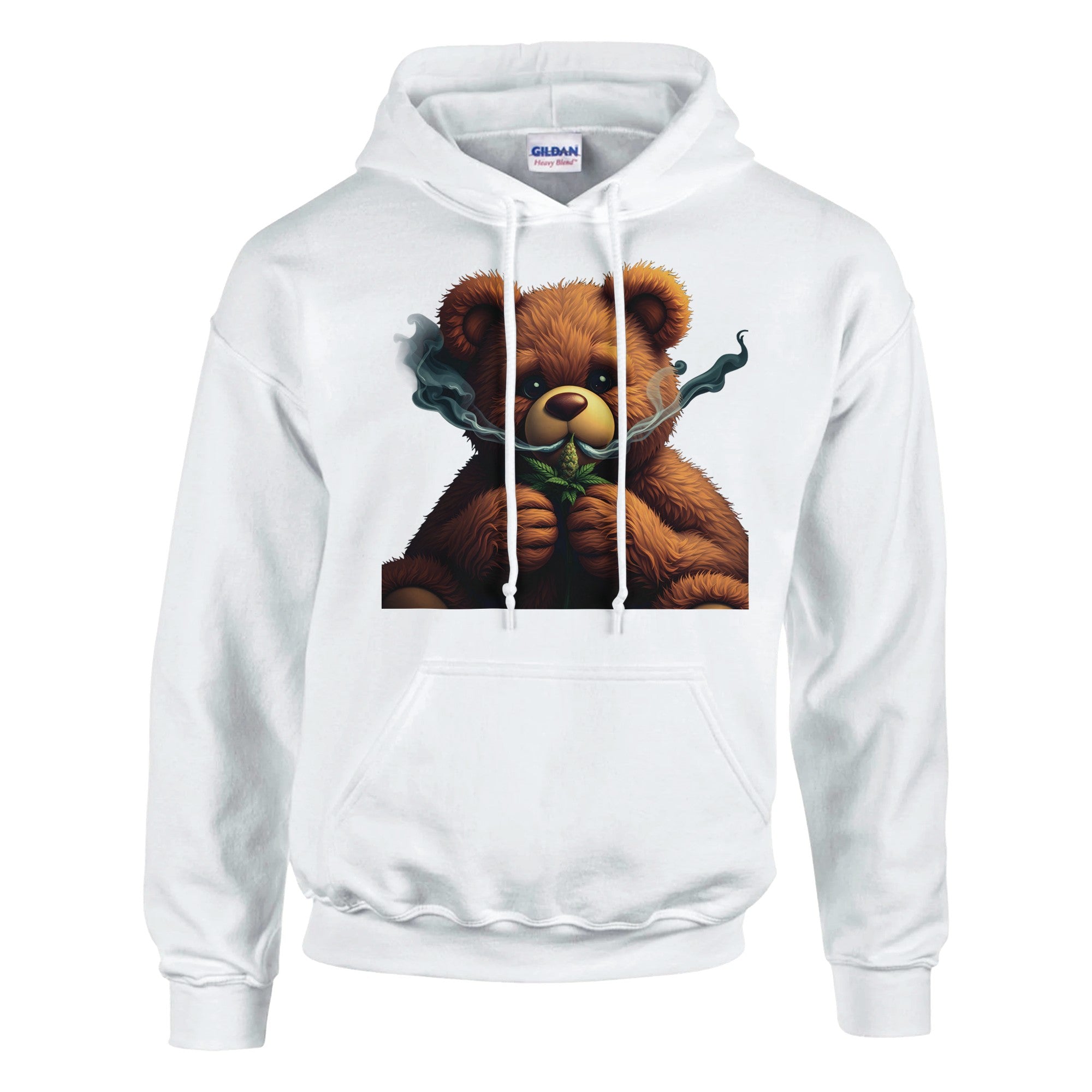 Blazed Teddy Heavy Blend Hoodie – Soft, Durable, Stylish Comfort