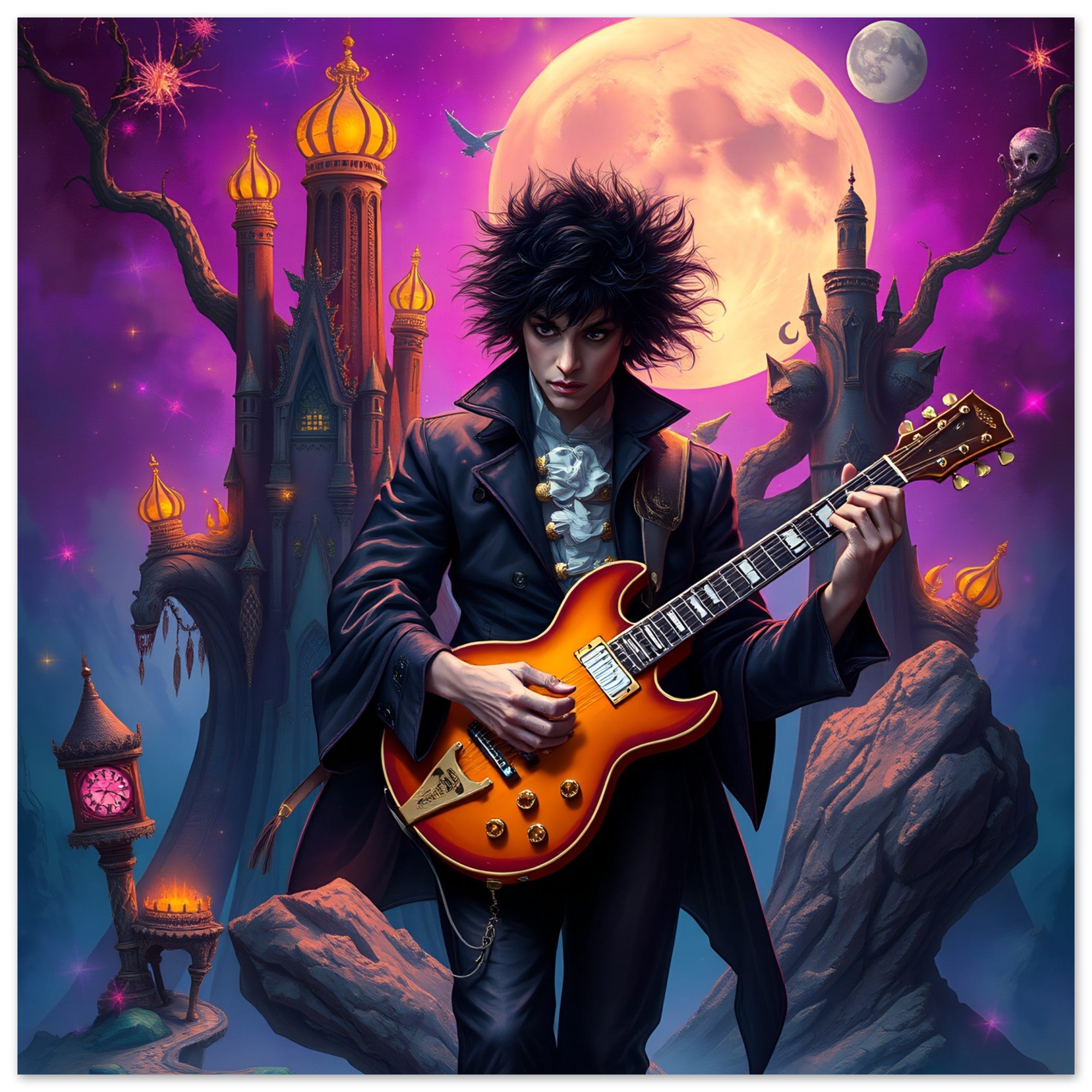 Jamming In Fantasy Fine Art Poster